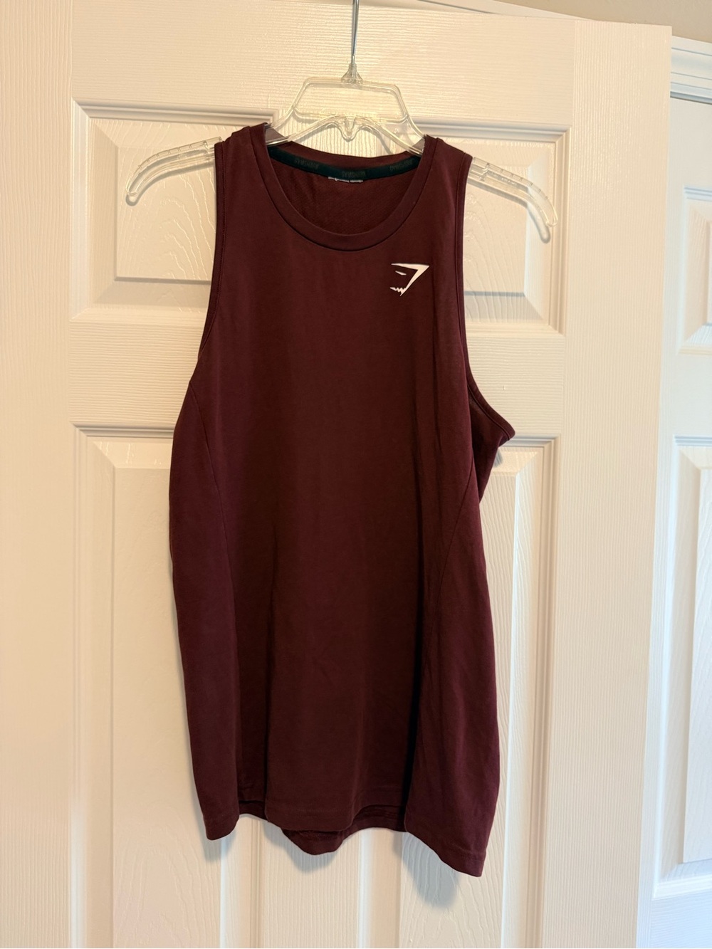 Gymshark Women's Burgundy Muscle Tank